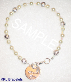 pearl charity bracelet